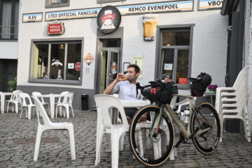 Terras voor Café In den Congo